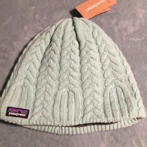 Cable knit hat